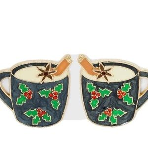 Keep Cozy Eggnog Earrings by Baublebar Sugar Fix